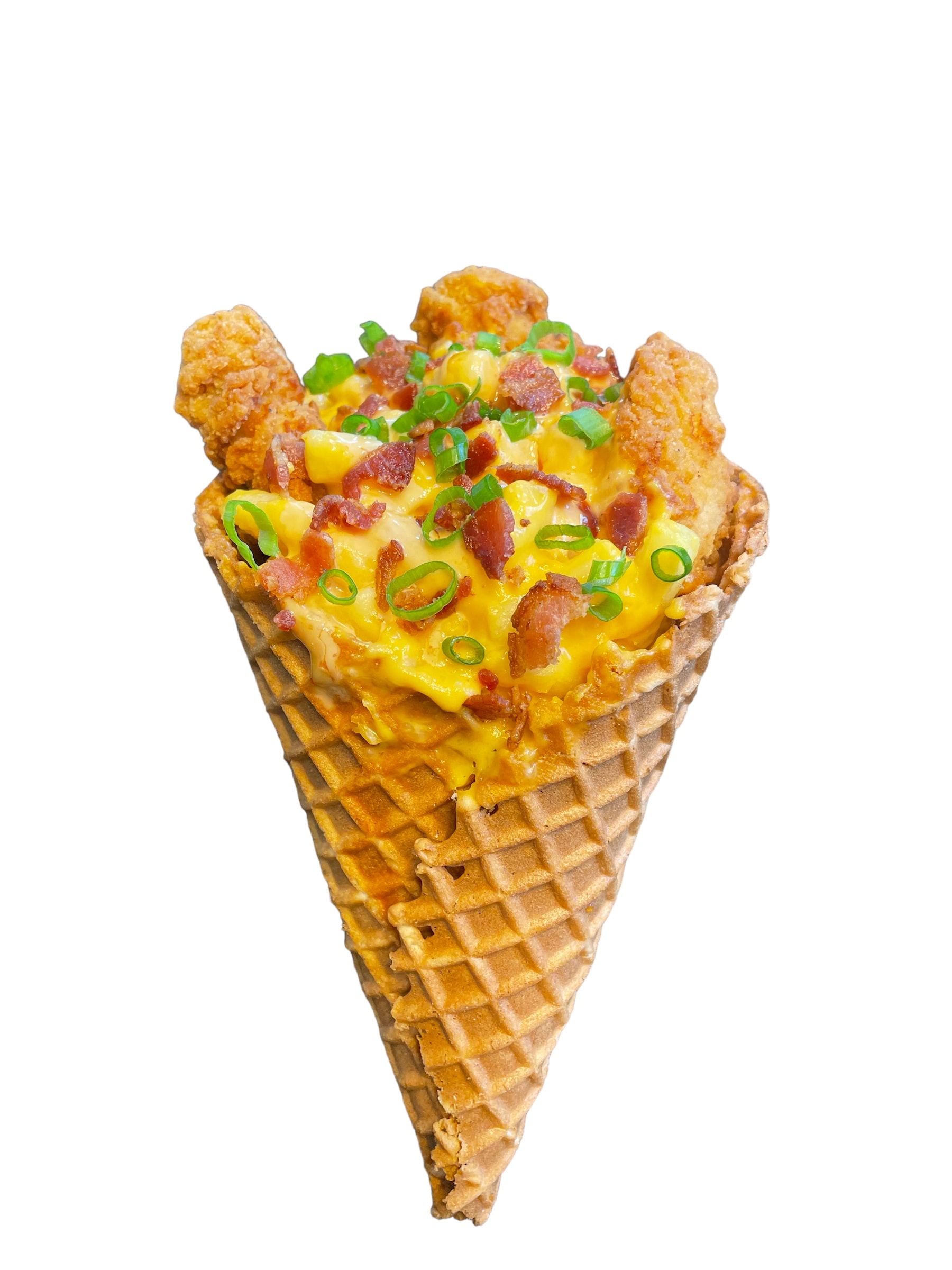 Chicken Waffle Cone